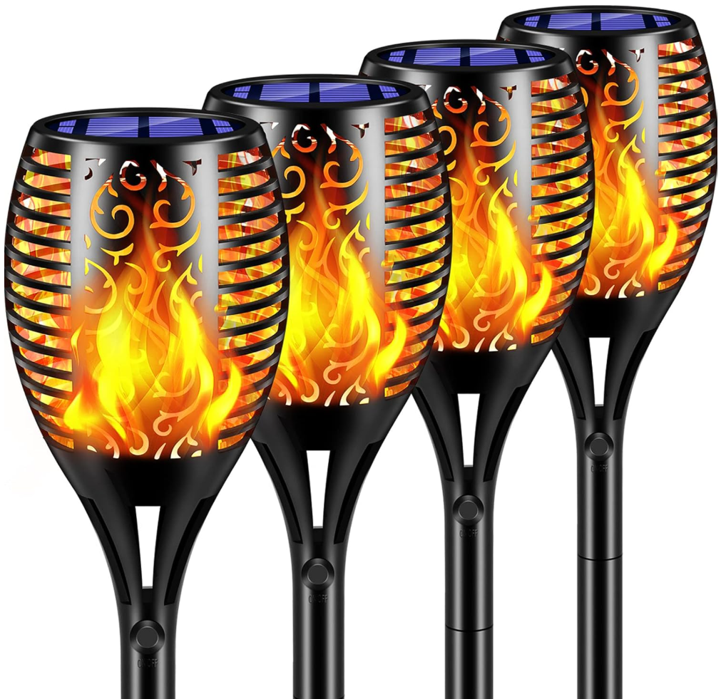 99 LED Solar Torch Lights